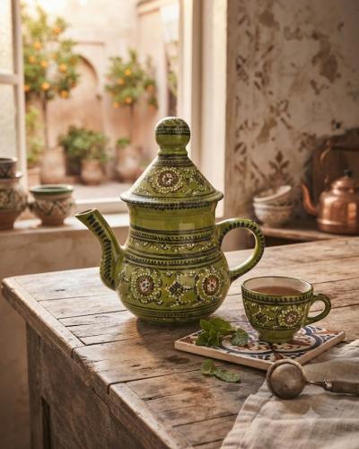 Handcrafted Ceramic Fish Teapot